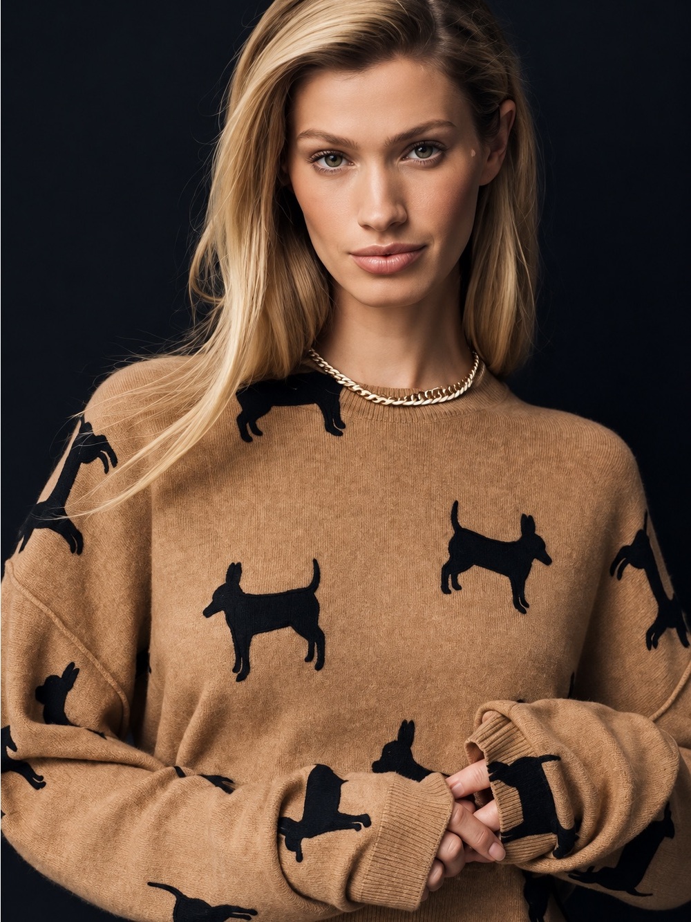 Alani Cashmere Sweater by Pilcro: Crew-Neck Edition